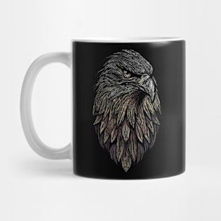 eagle line art Mug